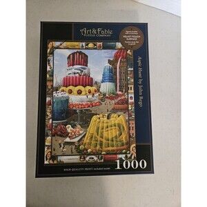 Art And Fable Aspic Hunt By John Rego 1000 Piece Puzzle
